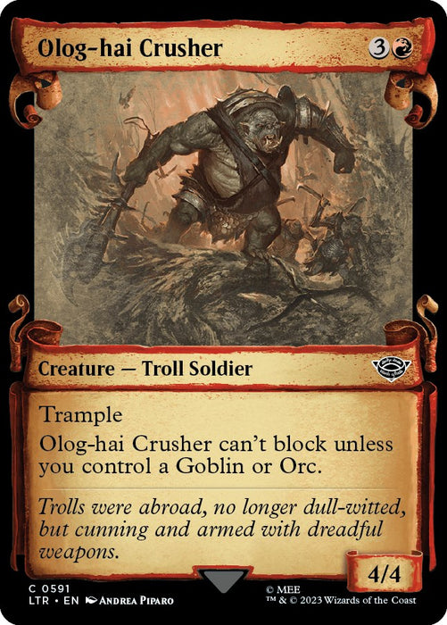 Olog-Hai Crusher (Showcase Scrolls) [LTR - 591]