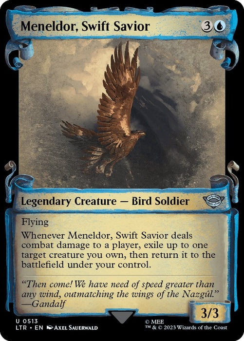 Meneldor, Swift Savior (Showcase Scrolls) [LTR - 513]