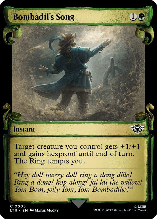 Bombadil's Song (Showcase Scrolls) [LTR - 605]