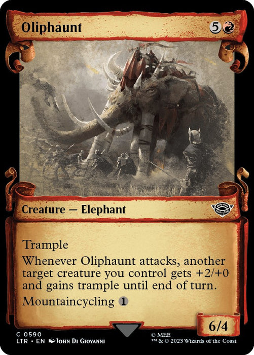 Oliphaunt (Showcase Scrolls) [LTR - 590]
