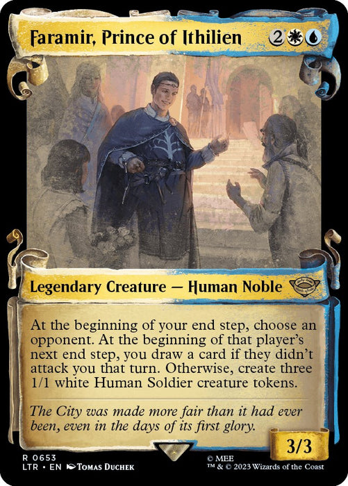 Faramir, Prince of Ithilien (Showcase Scrolls) [LTR - 653]