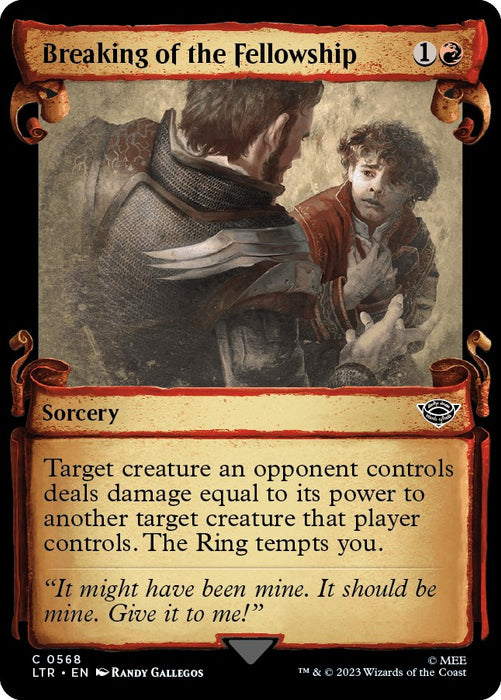 Breaking of the Fellowship (Showcase Scrolls) [LTR - 568]