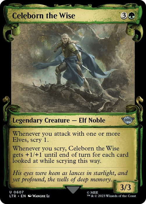 Celeborn the Wise (Showcase Scrolls) [LTR - 607]