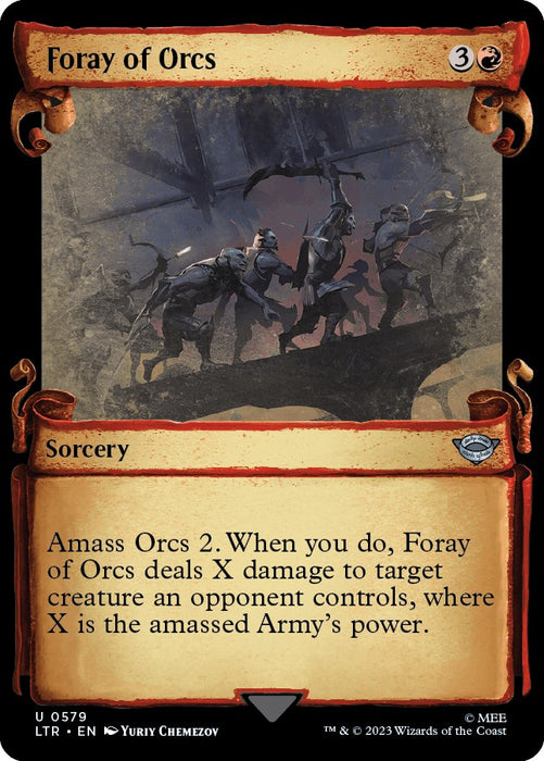Foray of Orcs (Showcase Scrolls) [LTR - 579]