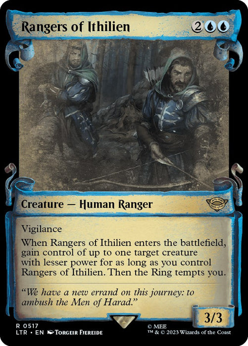 Rangers of Ithilien (Showcase Scrolls) [LTR - 517]