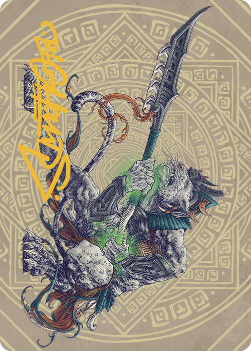 Kutzil, Malamet Exemplar Art Card (Gold-Stamped Signature) [ASLCI - 50]