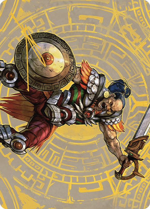 Inti, Seneschal of the Sun Art Card (Gold-Stamped Signature) [ASLCI - 47]