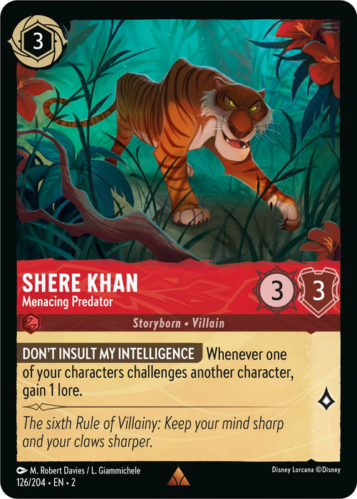 Shere Khan - Menacing Predator [2 - 126]