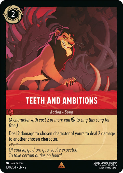 Teeth and Ambitions [2 - 130]