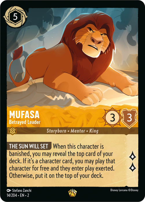 Mufasa - Betrayed Leader [2 - 014]