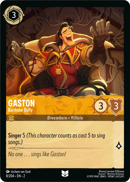 Gaston - Baritone Bully [2 - 008]