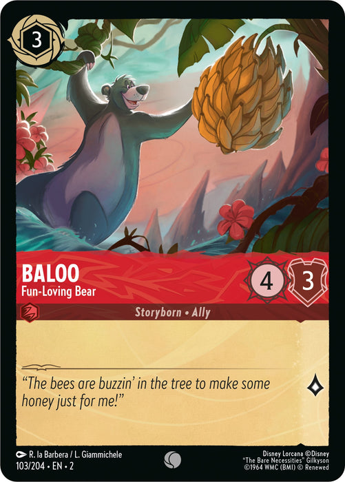 Baloo - Fun-Loving Bear [2 - 103]