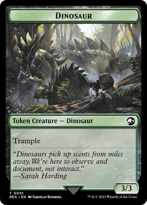 Dinosaur Token [REX - 1]