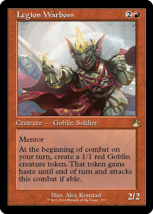 Legion Warboss (Retro Frame) [RVR - 337]