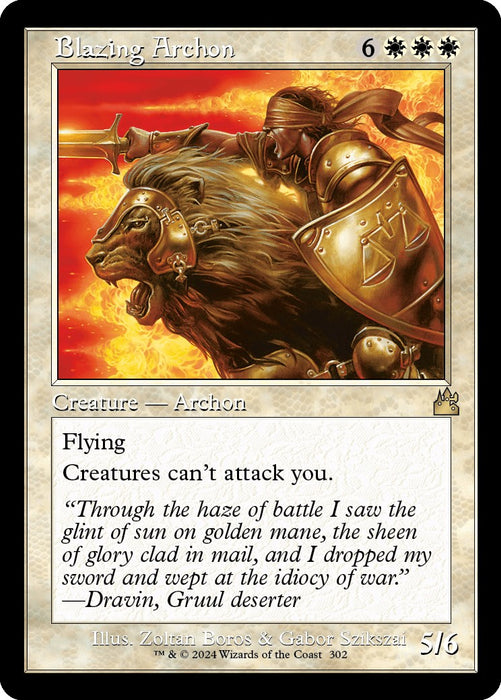 Blazing Archon (Retro Frame) [RVR - 302]