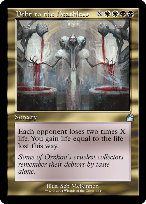 Debt to the Deathless (Retro Frame) [RVR - 364]
