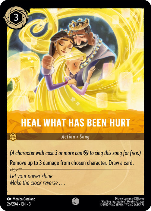 Heal What Has Been Hurt [3 - 026]