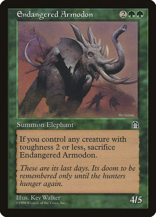 Endangered Armodon [STH - N/A]