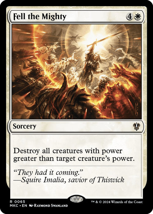 Fell the Mighty [MKC - 65]