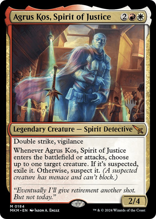 Agrus Kos, Spirit of Justice [PPMKM - 184]
