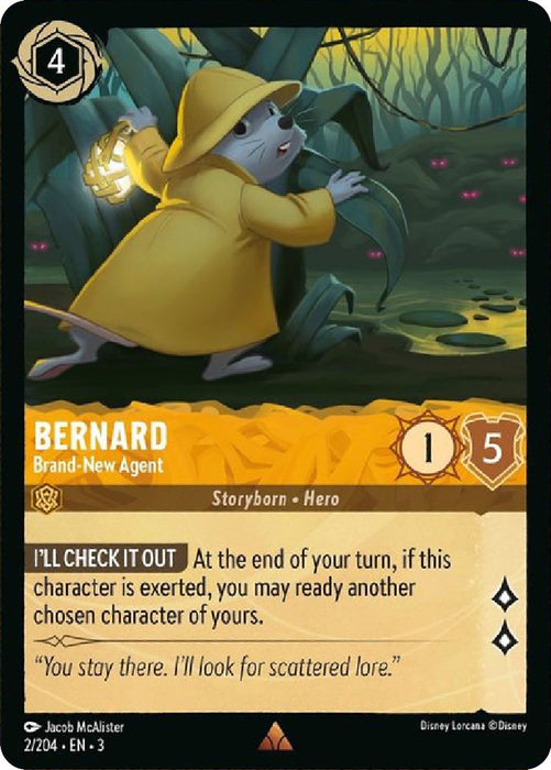 Bernard - Brand-New Agent [3 - 002]