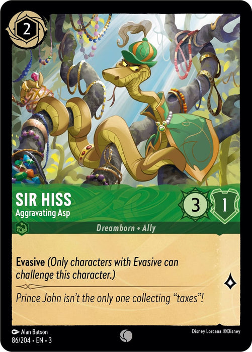 Sir Hiss - Aggravating Asp [3 - 086]