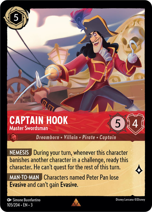 Captain Hook - Master Swordsman [3 - 105]