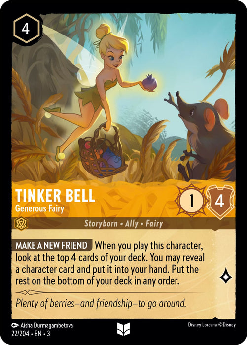 Tinker Bell - Generous Fairy [3 - 022]