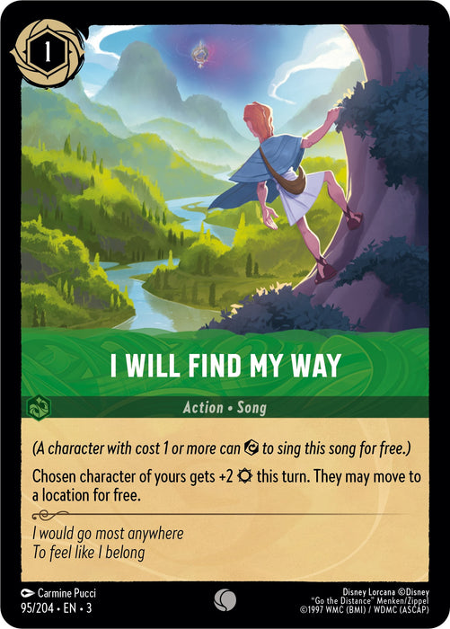 I Will Find My Way [3 - 095]