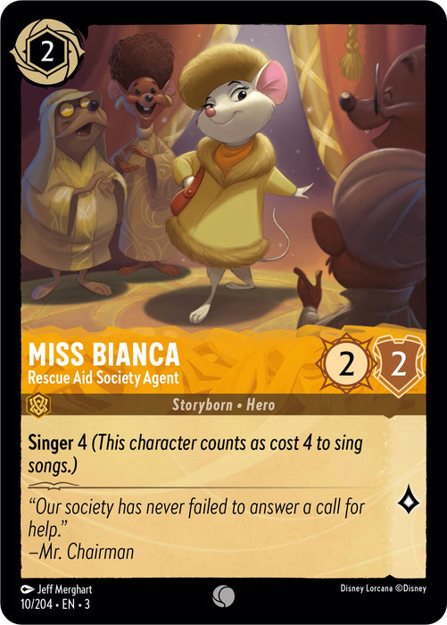 Miss Bianca - Rescue Aid Society Agent [3 - 010]