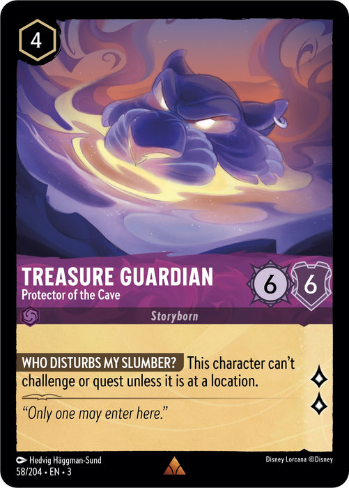 Treasure Guardian - Protector of the Cave [3 - 058]