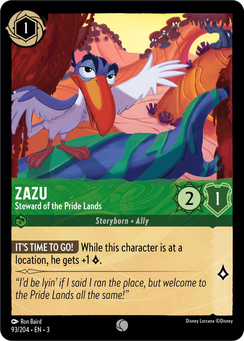 Zazu - Steward of the Pride Lands [3 - 093]