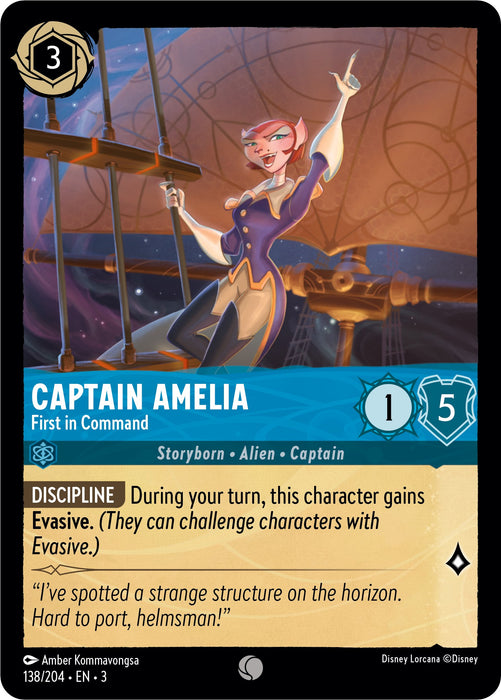 Captain Amelia - First in Command [3 - 138]