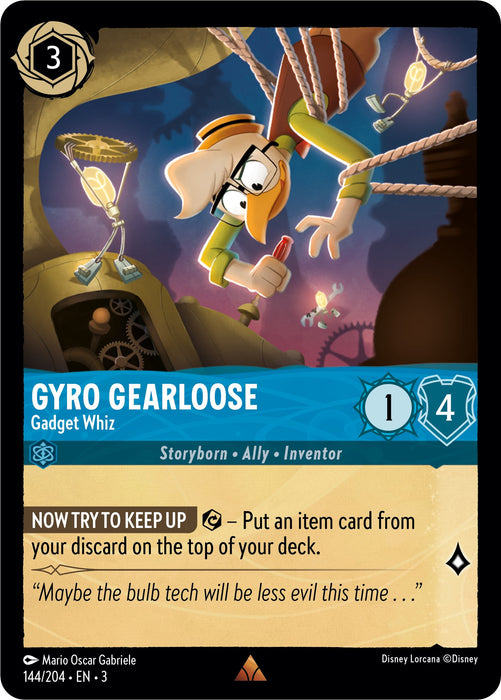 Gyro Gearloose - Gadget Whiz [3 - 144]