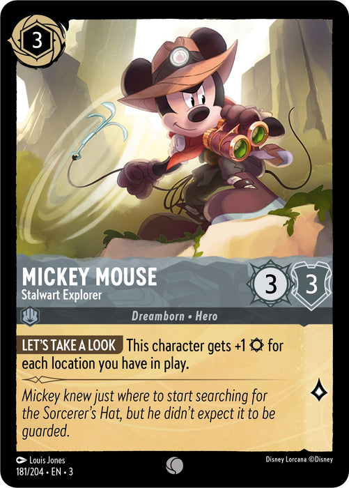 Mickey Mouse - Stalwart Explorer [3 - 181]