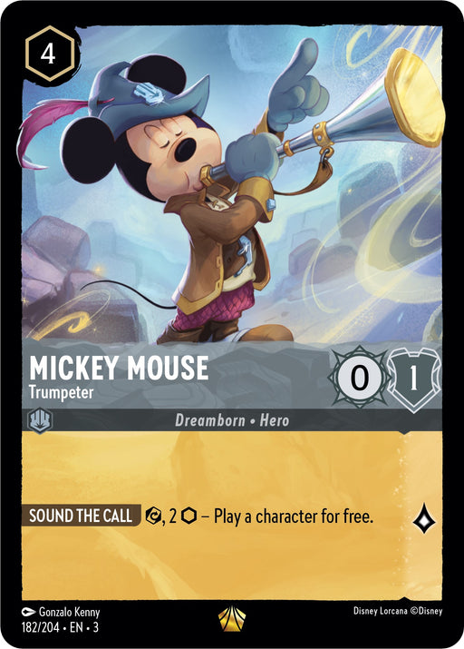 Mickey Mouse - Trumpeter [3 - 182/204]