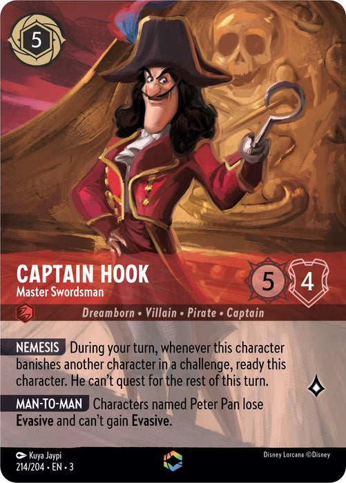 Captain Hook - Master Swordsman (Enchanted) [3 - 214]