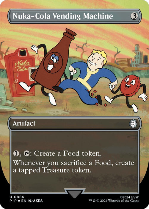 Nuka-Cola Vending Machine (Borderless) (Surge Foil) [PIP - 886]