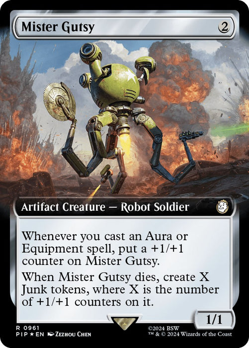 Mister Gutsy (Extended Art) (Surge Foil) [PIP - 961]