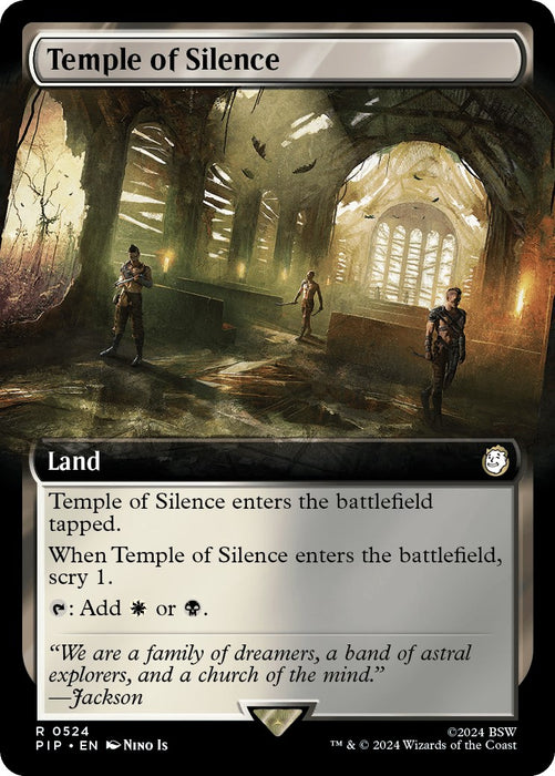 Temple of Silence (Extended Art) [PIP - 524]