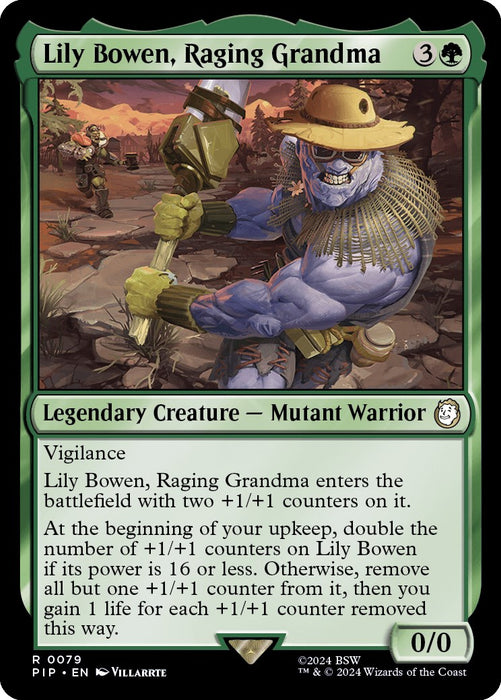 Lily Bowen, Raging Grandma [PIP - 79]