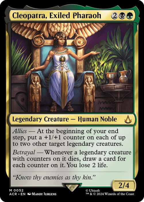 Cleopatra, Exiled Pharaoh [ACR - 52]