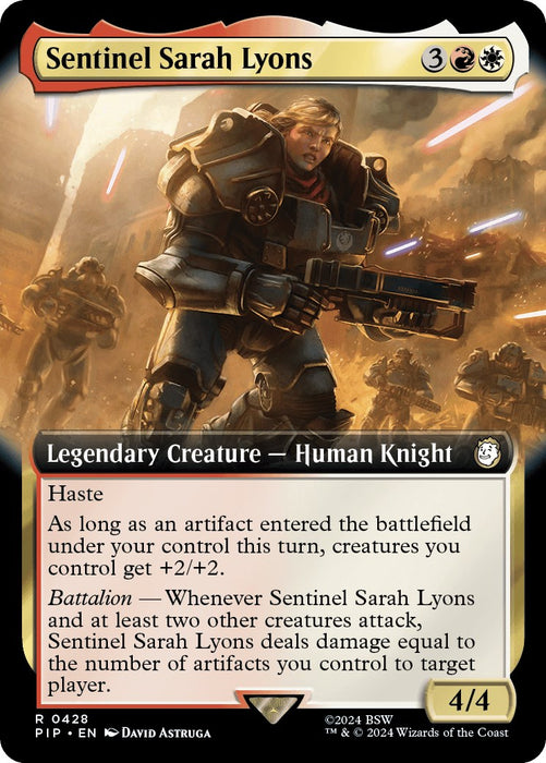 Sentinel Sarah Lyons (Extended Art) [PIP - 428]