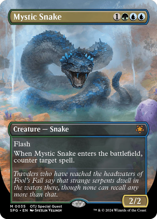 Mystic Snake (Borderless) [SPG - 35]