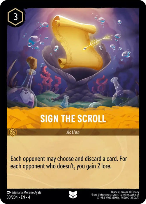 Sign the Scroll [4 - 030]