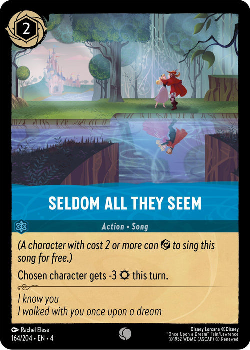 Seldom All They Seem [4 - 164]
