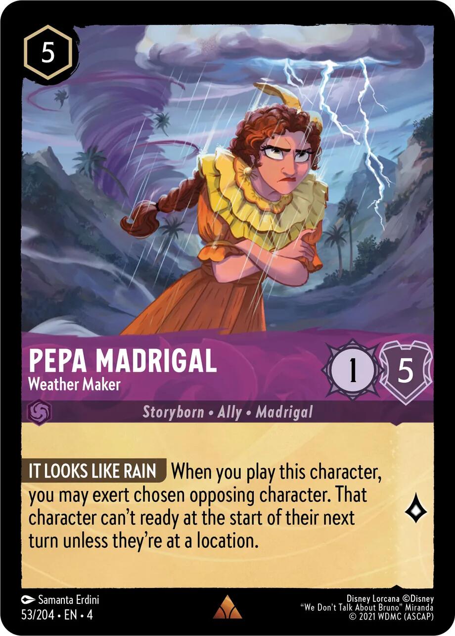 Pepa Madrigal - Weather Maker (53/204) [Ursula's Return] | Yard's Games Ltd