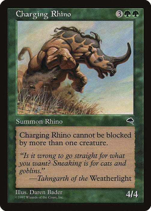 Charging Rhino [TMP - 218]