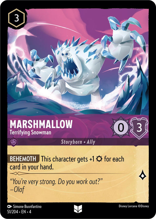 Marshmallow - Terrifying Snowman [4 - 051]