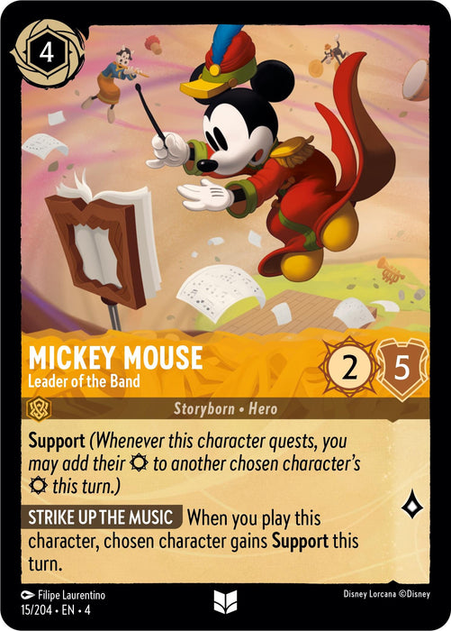 Mickey Mouse - Leader of the Band [4 - 015]